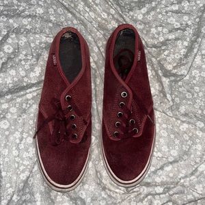 Red Vans